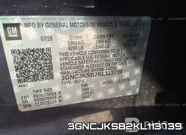3GNCJKSB2KL113739 фото 10