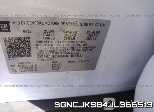 3GNCJKSB4JL366513 фото 10