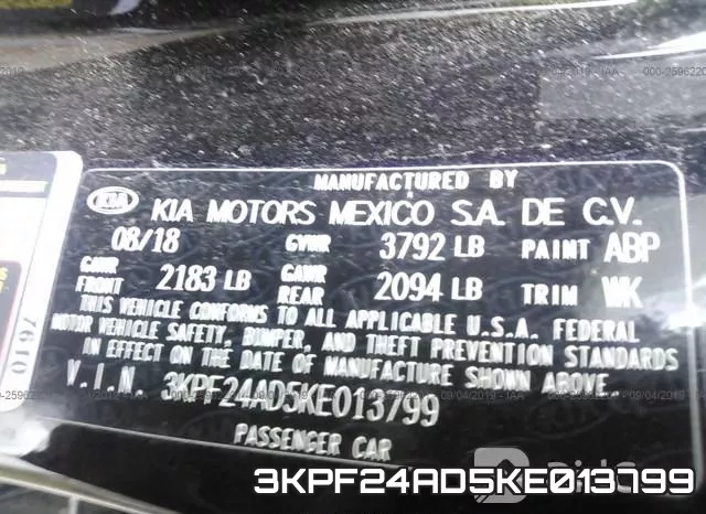 3KPF24AD5KE013799 фото 10