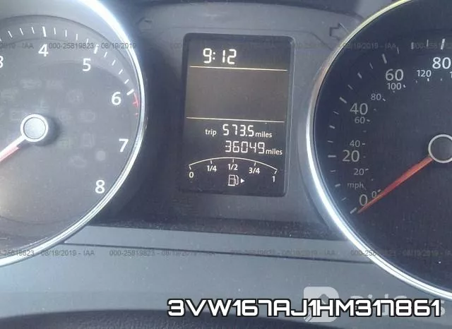 3VW167AJ1HM317861 фото 8