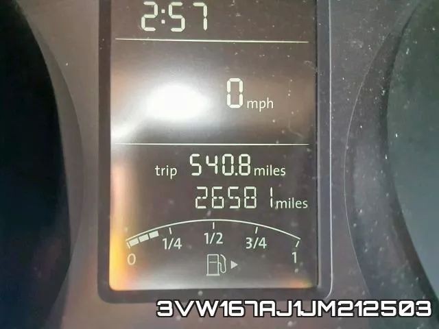 3VW167AJ1JM212503 фото 9