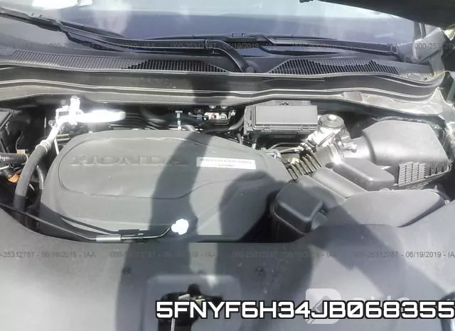 5FNYF6H34JB068355 фото 2