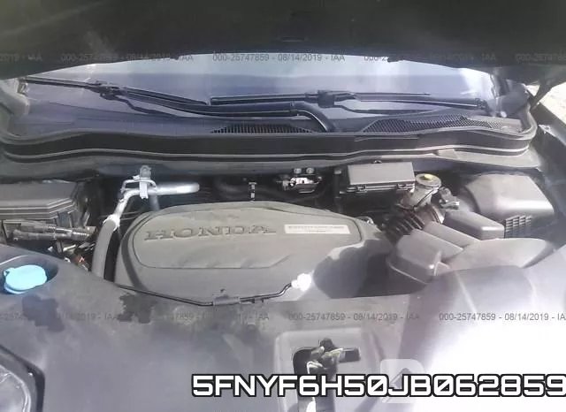 5FNYF6H50JB062859 фото 2