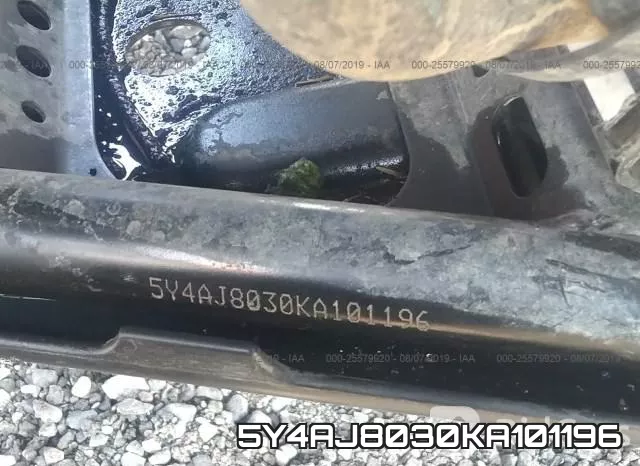 5Y4AJ8030KA101196 фото 2