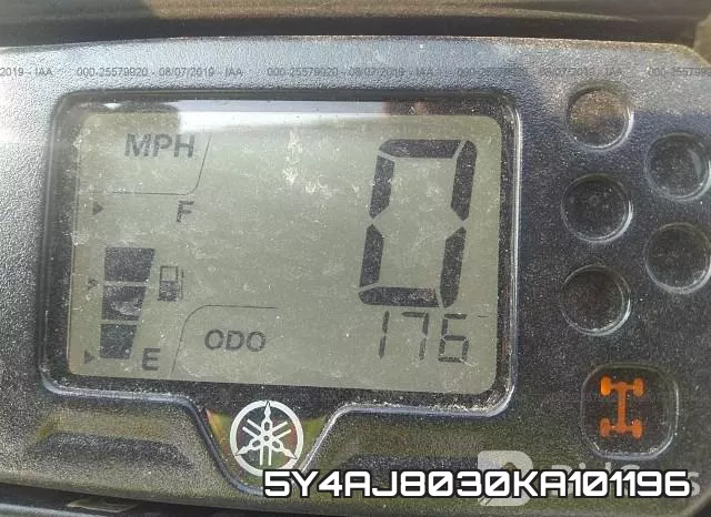 5Y4AJ8030KA101196 фото 8
