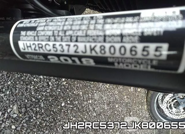 JH2RC5372JK800655 фото 2