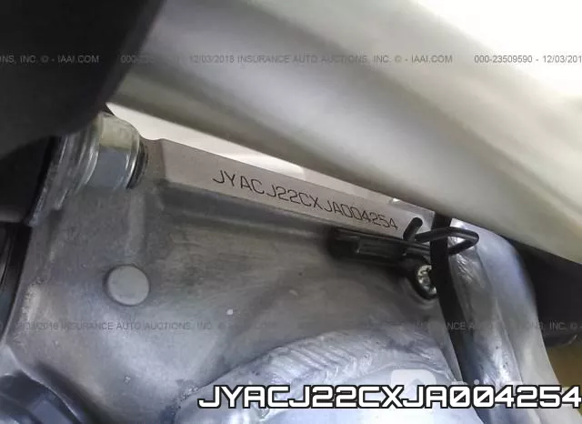 JYACJ22CXJA004254 фото 2