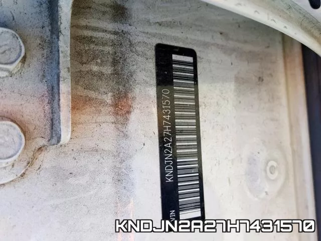 KNDJN2A27H7431570 фото 2
