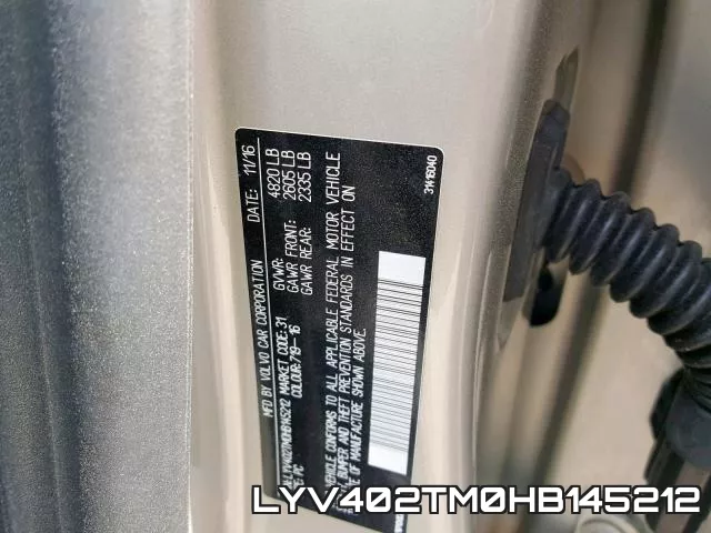 LYV402TM0HB145212 фото 2