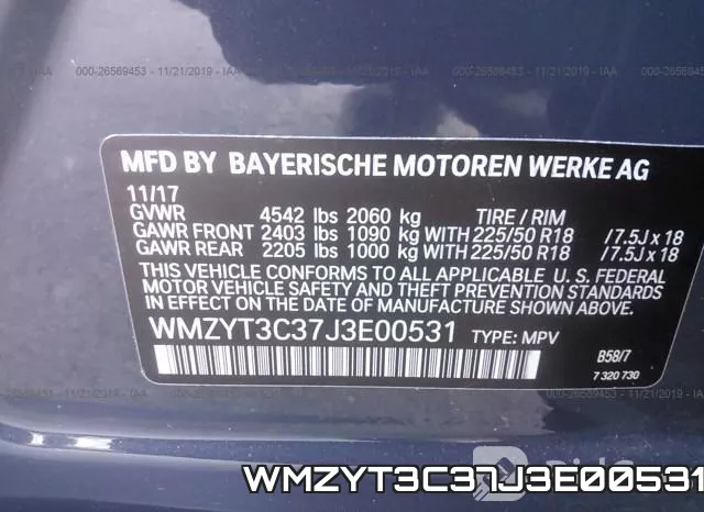 WMZYT3C37J3E00531 фото 10