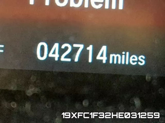19XFC1F32HE031259 фото 9
