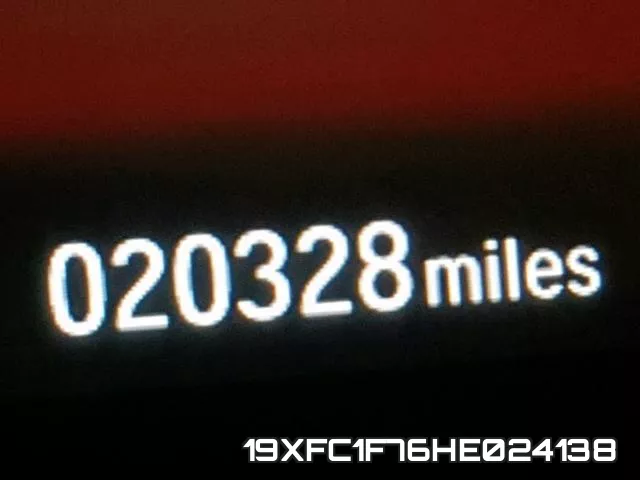 19XFC1F76HE024138 фото 9