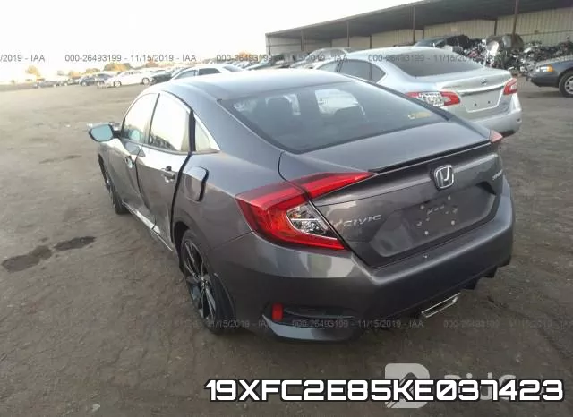 19XFC2E85KE037423 фото 4