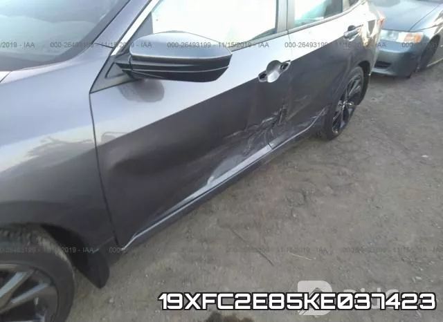 19XFC2E85KE037423 фото 7