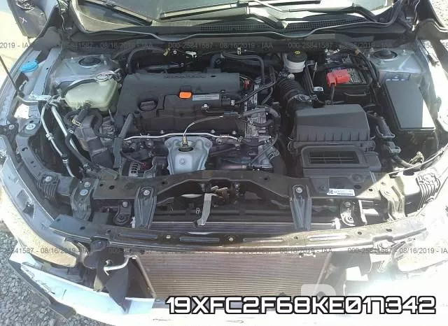 19XFC2F68KE017342 фото 2