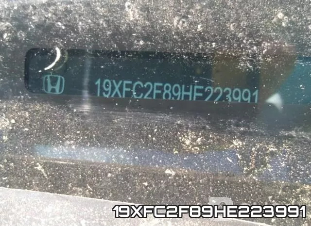 19XFC2F89HE223991 фото 10