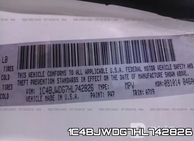 1C4BJWDG7HL742826 фото 10