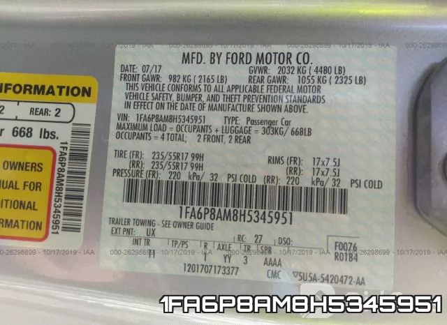 1FA6P8AM8H5345951 фото 10