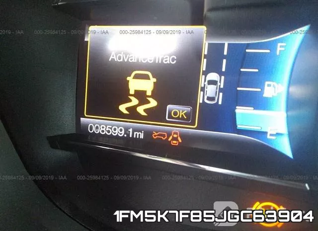 1FM5K7F85JGC63904 фото 8