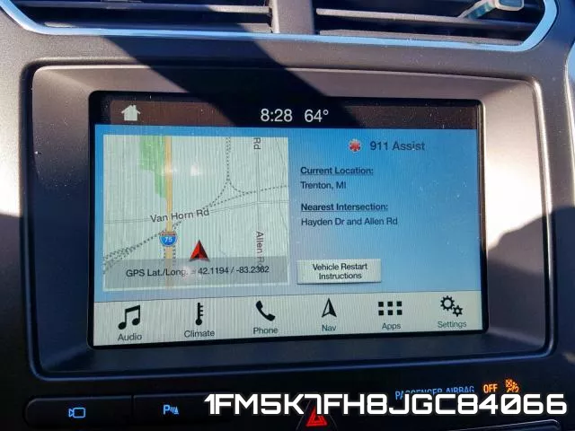 1FM5K7FH8JGC84066 фото 10