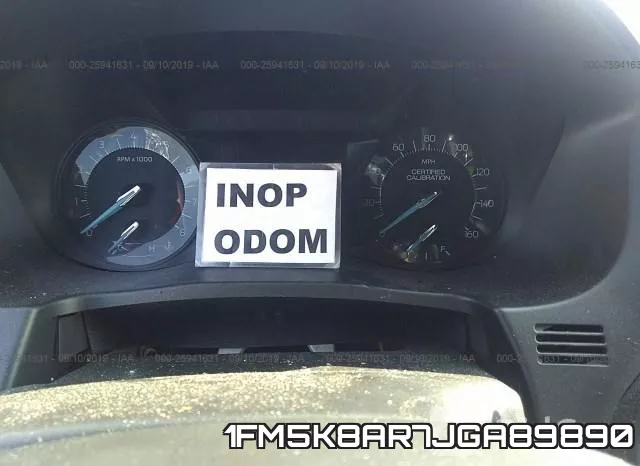 1FM5K8AR7JGA89890 фото 8