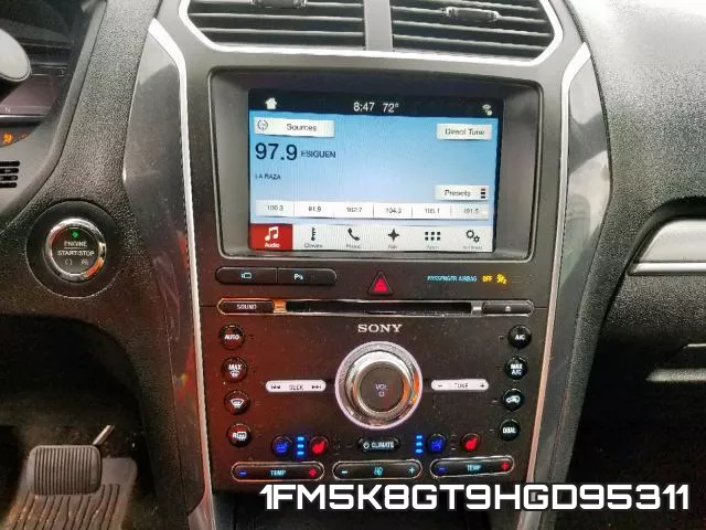 1FM5K8GT9HGD95311 фото 9