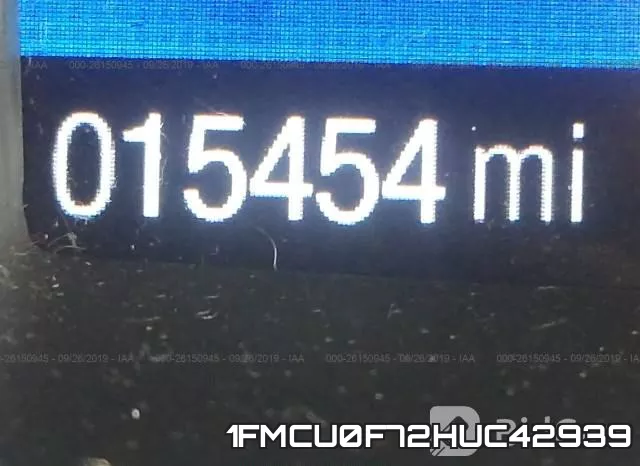 1FMCU0F72HUC42939 фото 8
