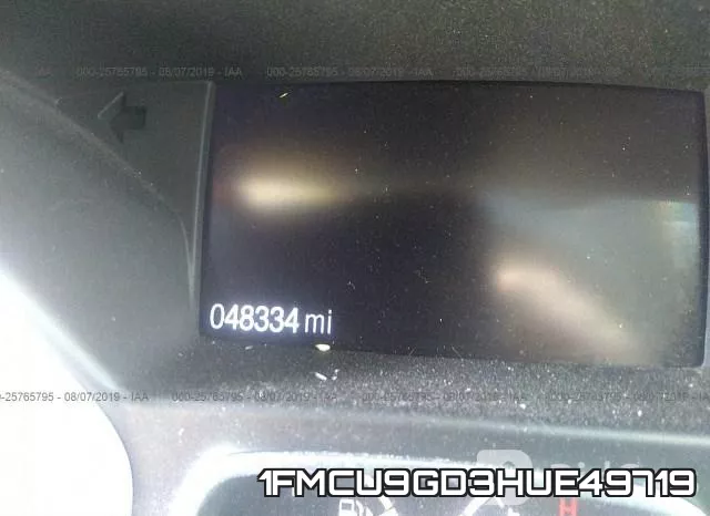 1FMCU9GD3HUE49719 фото 8