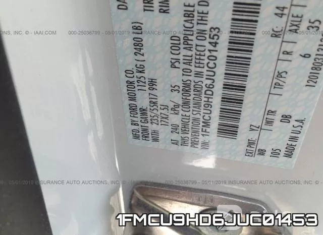 1FMCU9HD6JUC01453 фото 9