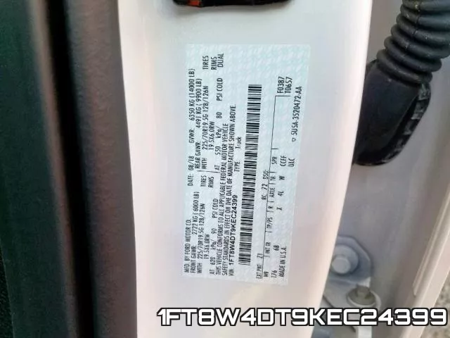 1FT8W4DT9KEC24399 фото 2