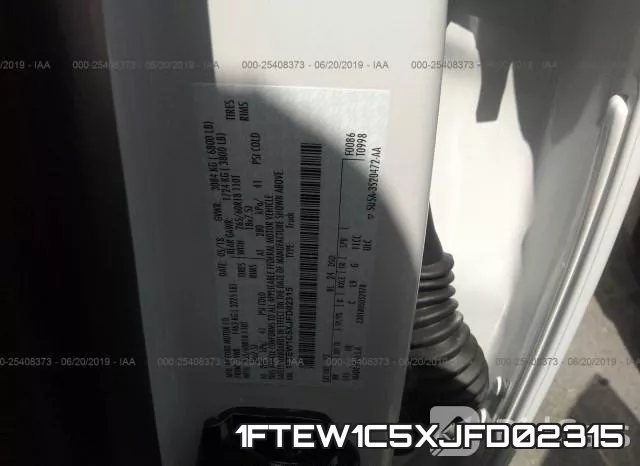 1FTEW1C5XJFD02315 фото 10