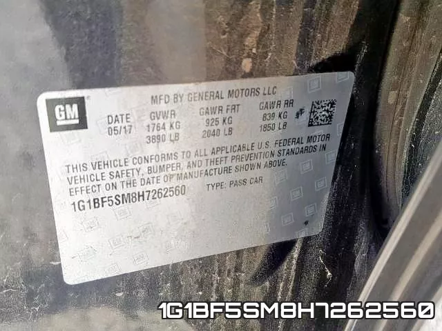1G1BF5SM8H7262560 фото 2