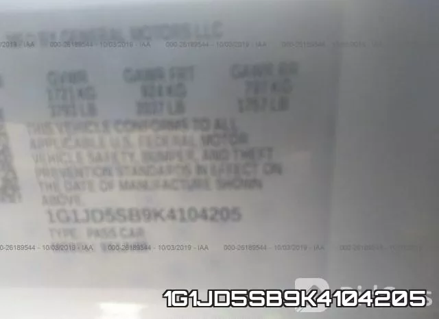 1G1JD5SB9K4104205 фото 10