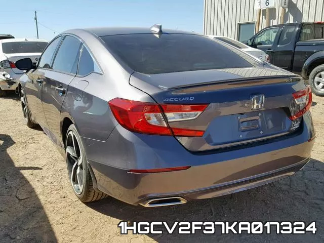 1HGCV2F37KA017324 фото 4
