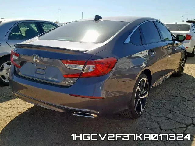 1HGCV2F37KA017324 фото 5
