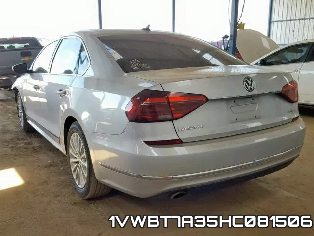 1VWBT7A35HC081506 фото 4