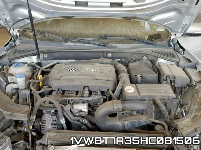 1VWBT7A35HC081506 фото 8