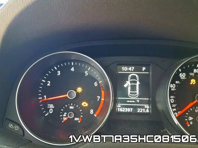 1VWBT7A35HC081506 фото 9