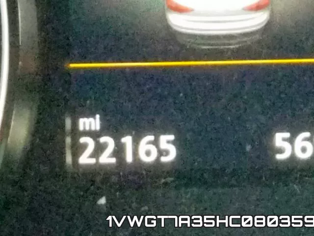 1VWGT7A35HC080359 фото 9