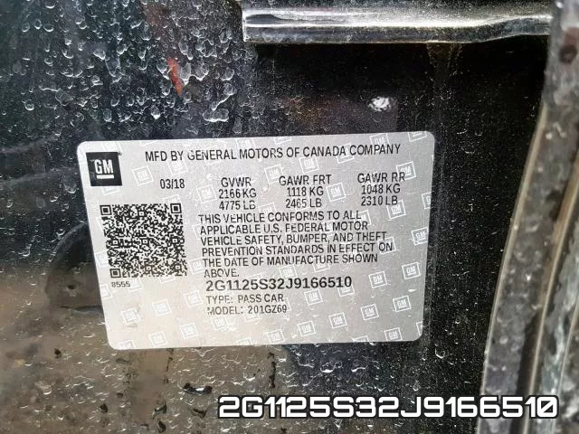2G1125S32J9166510 фото 2