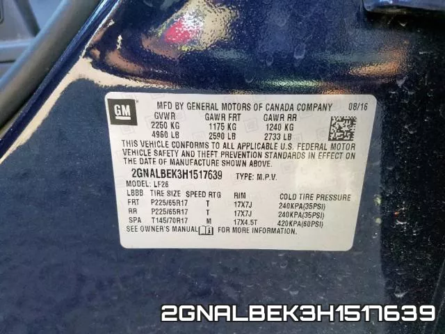 2GNALBEK3H1517639 фото 2