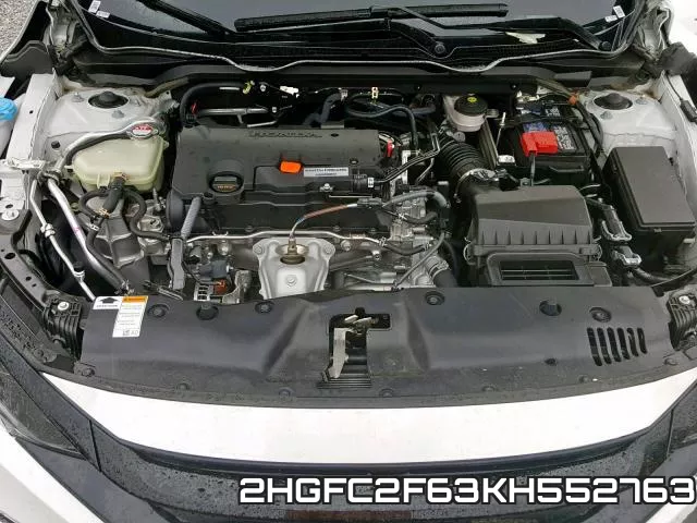 2HGFC2F63KH552763 фото 8