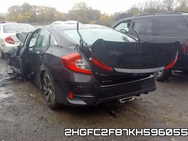 2HGFC2F87KH596055 фото 3
