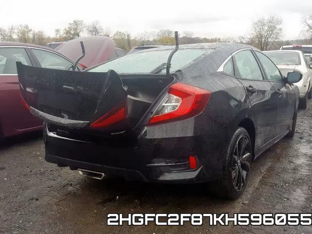 2HGFC2F87KH596055 фото 4