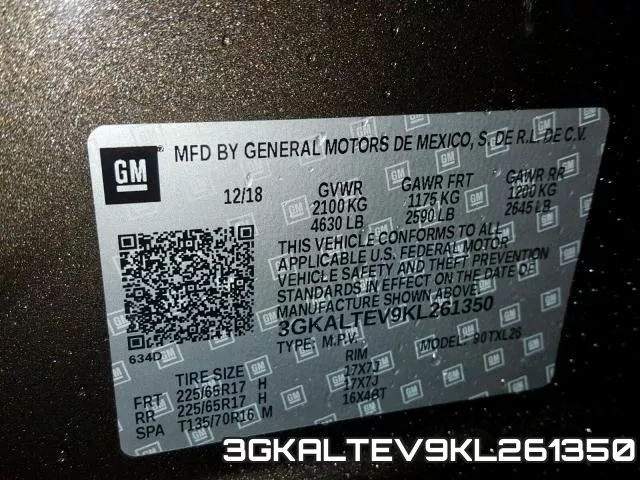 3GKALTEV9KL261350 фото 2