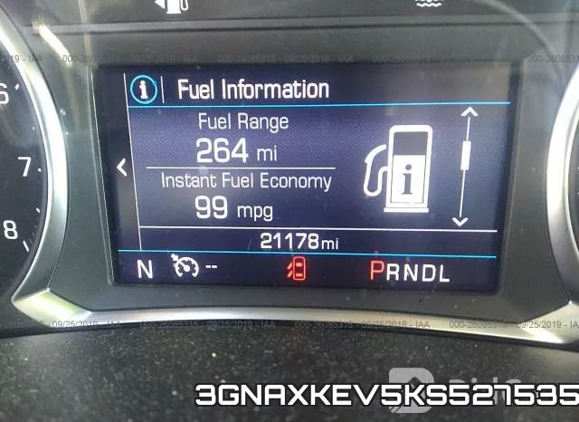 3GNAXKEV5KS527535 фото 8