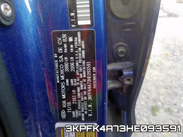 3KPFK4A73HE093591 фото 2