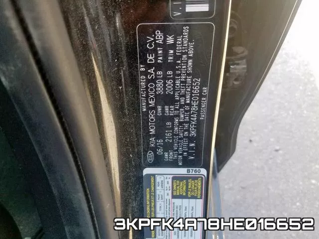 3KPFK4A78HE016652 фото 2