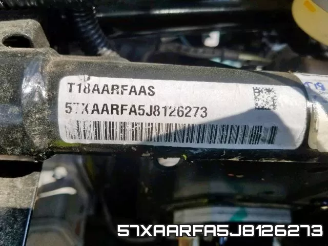 57XAARFA5J8126273 фото 2