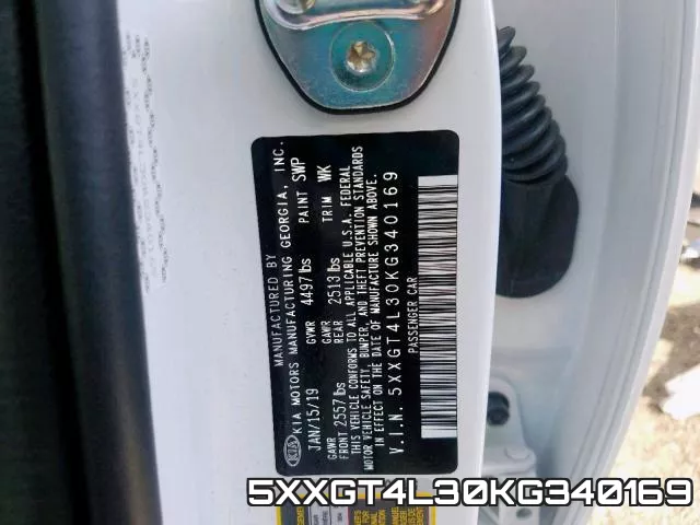 5XXGT4L30KG340169 фото 2